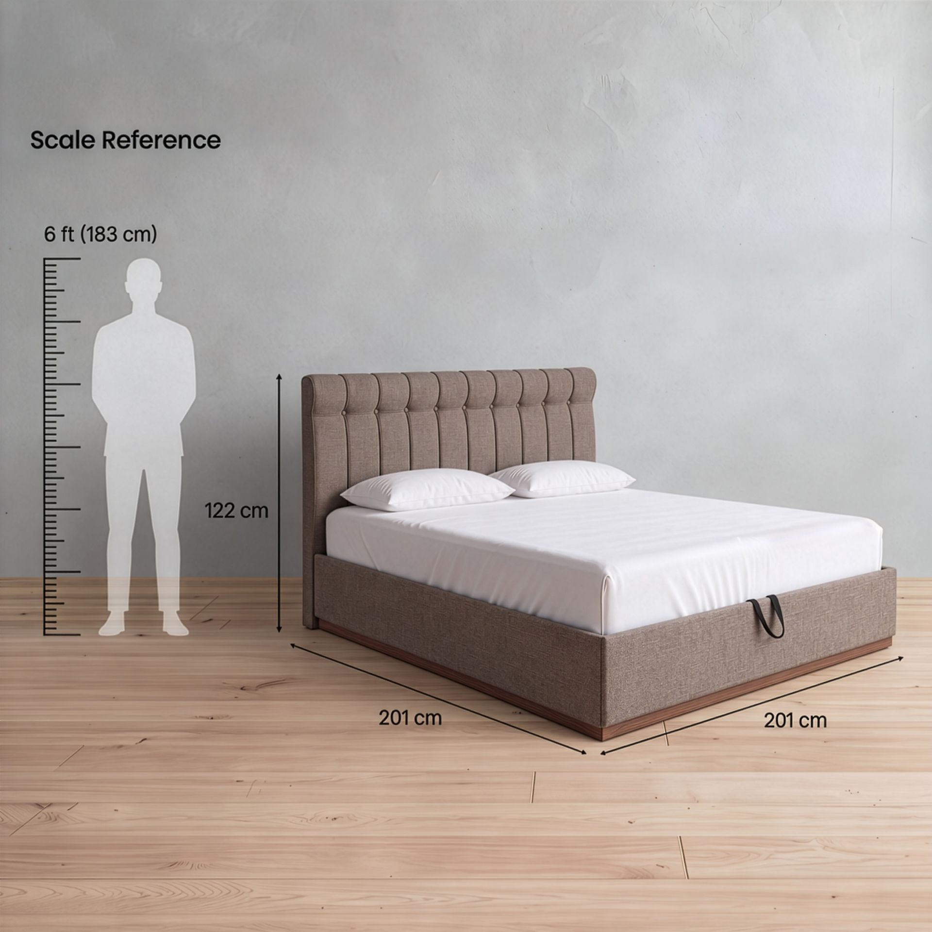 Oasis Upholstered Bed