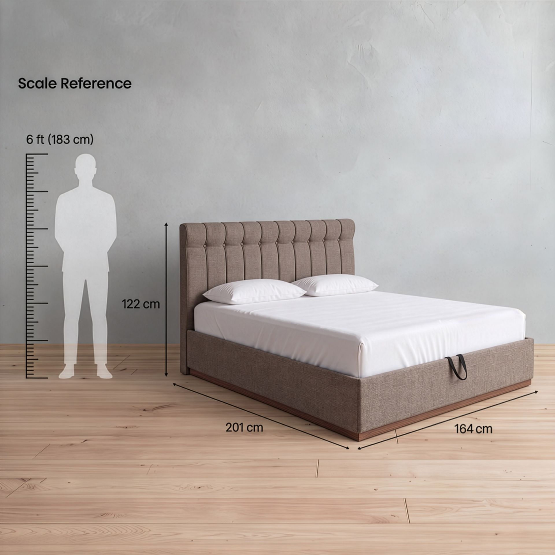Oasis Upholstered Bed