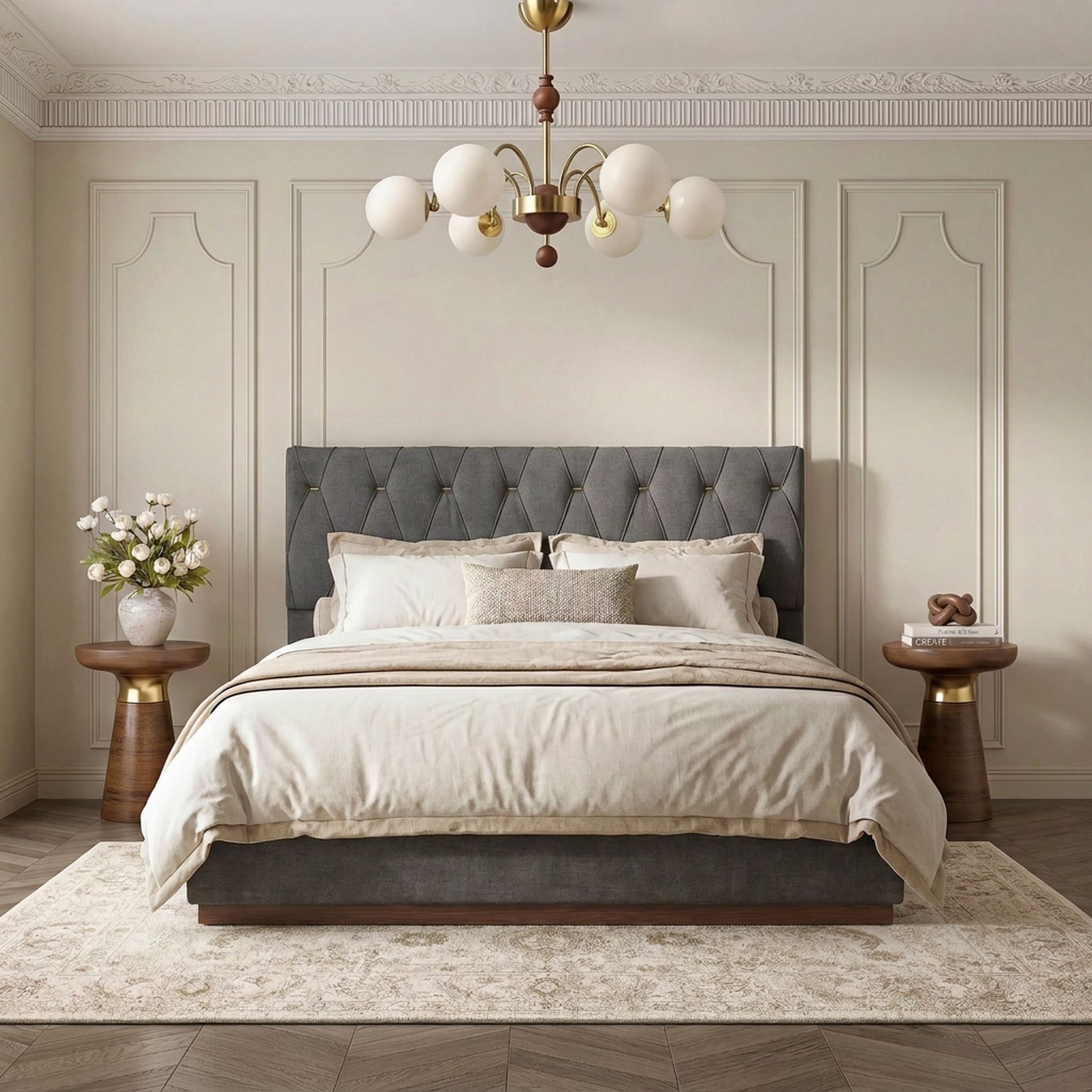 Titan Upholstered Bed