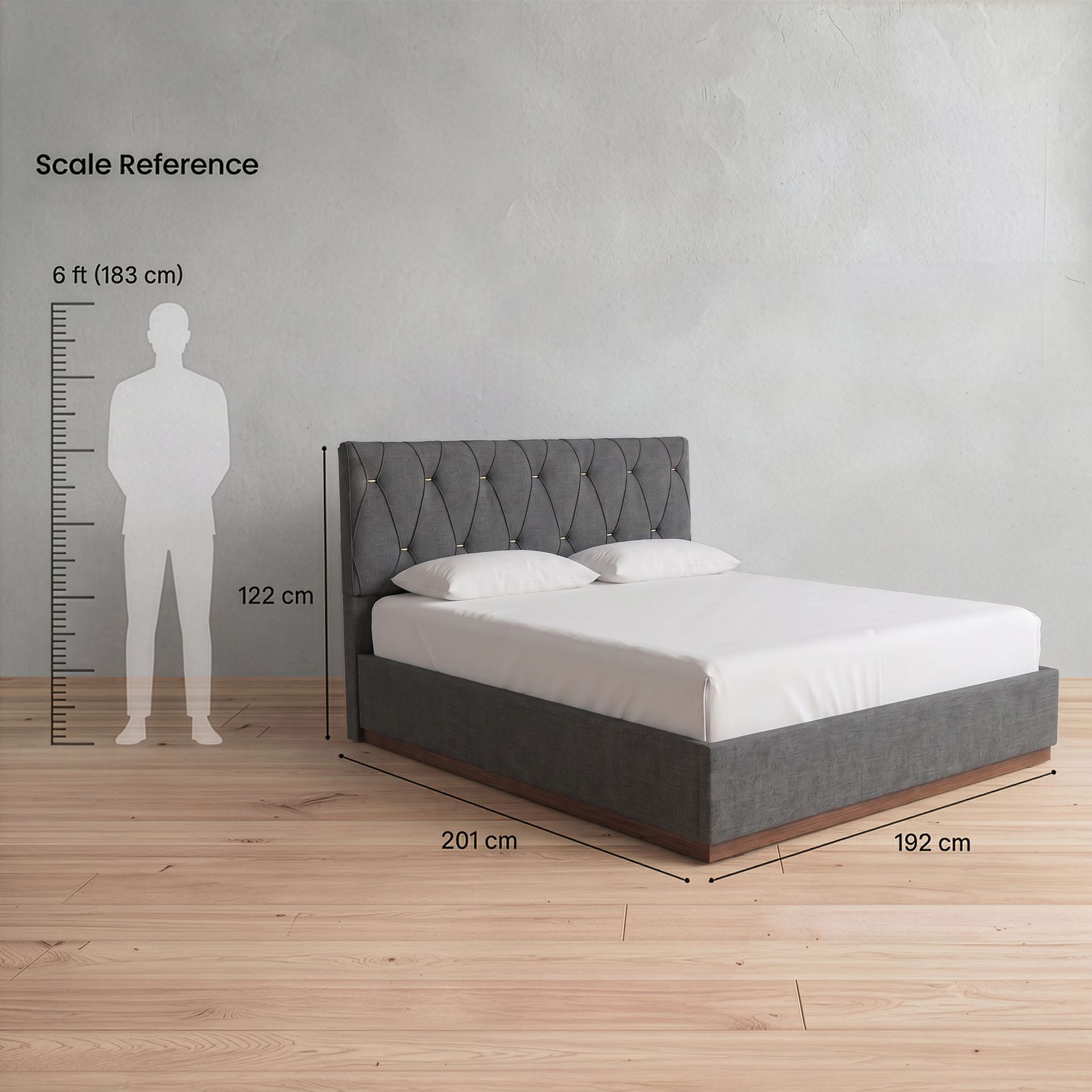 Titan Upholstered Bed
