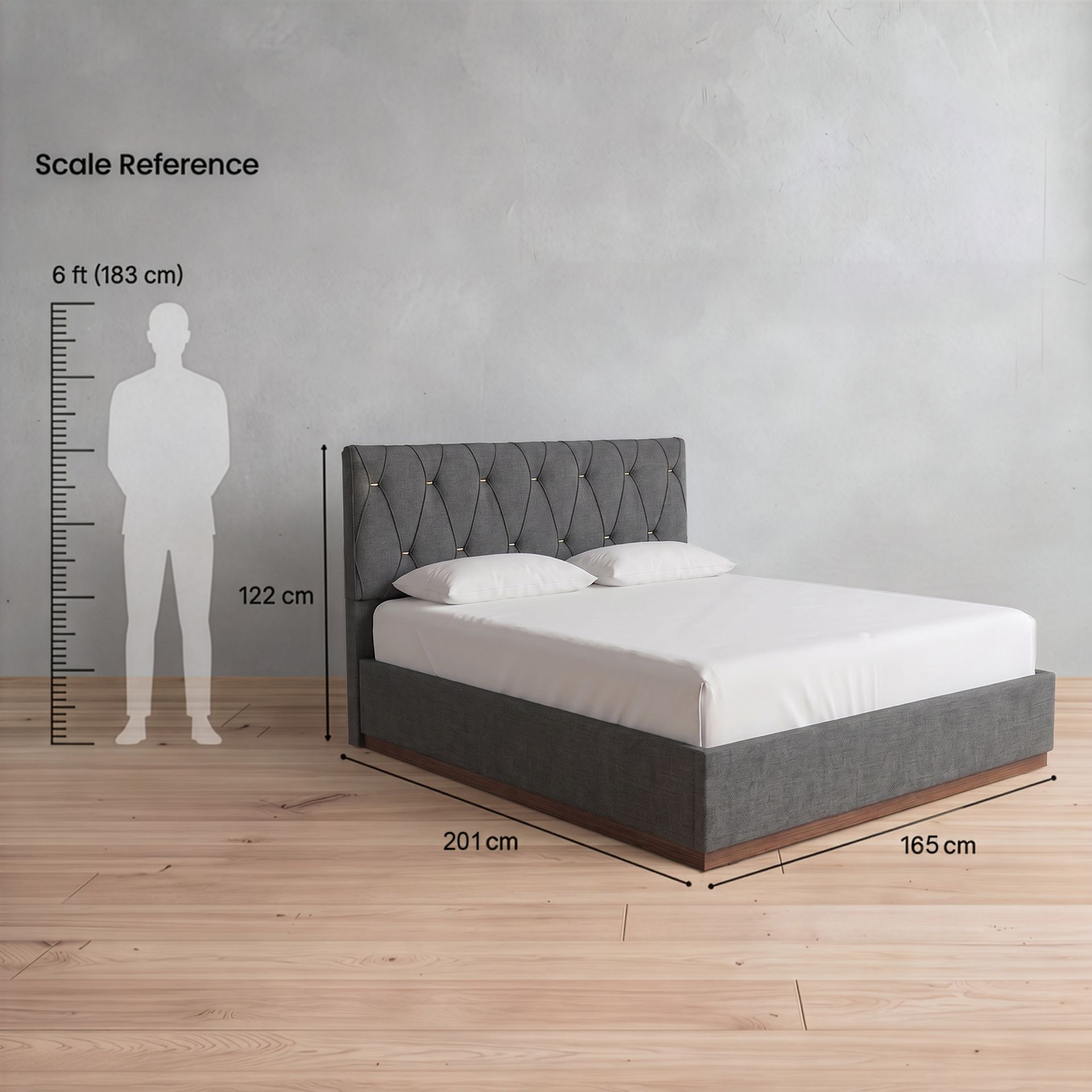Titan Upholstered Bed