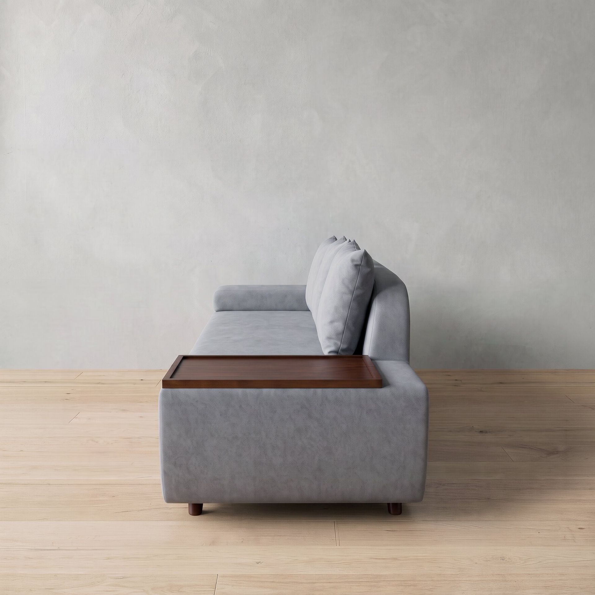 Wedge Sofa with Left Arm