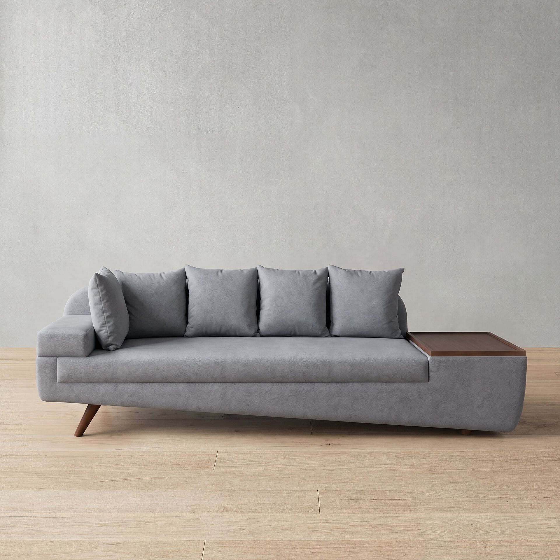 Wedge Sofa with Left Arm