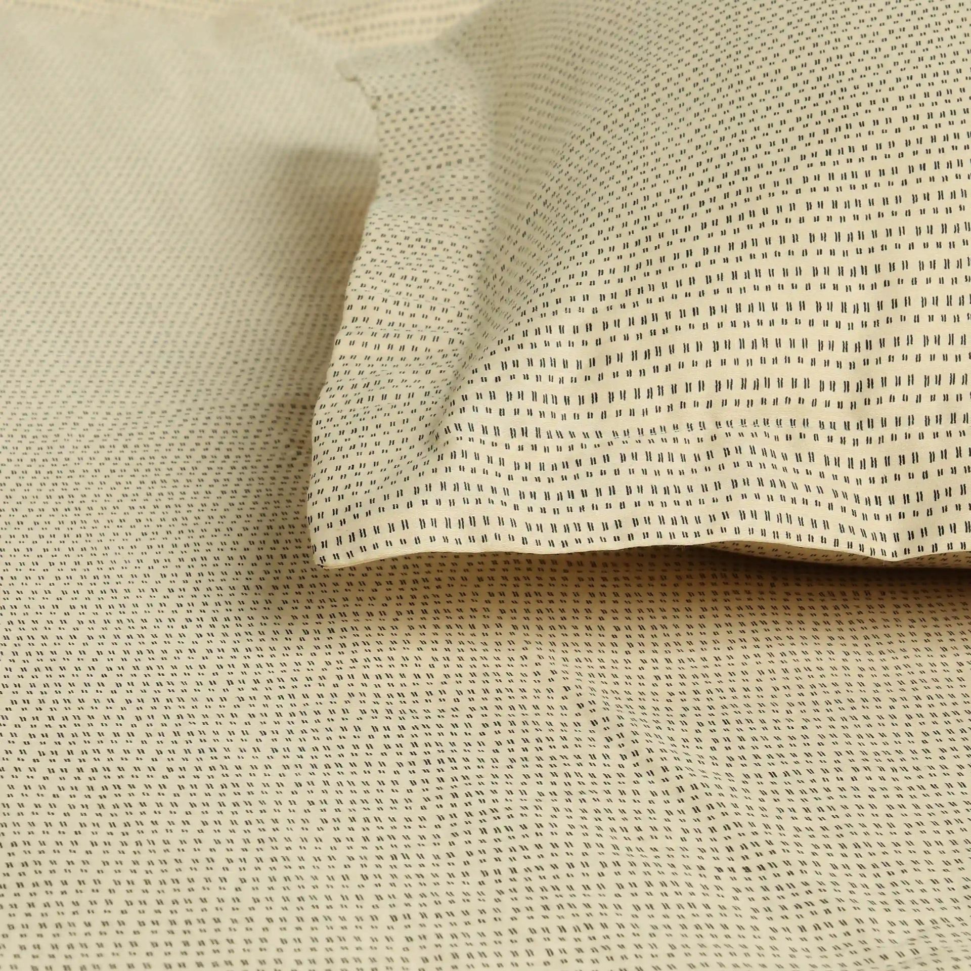 Geometric 250 TC 100% Cotton Nude King Fitted Sheet Set | Yutori