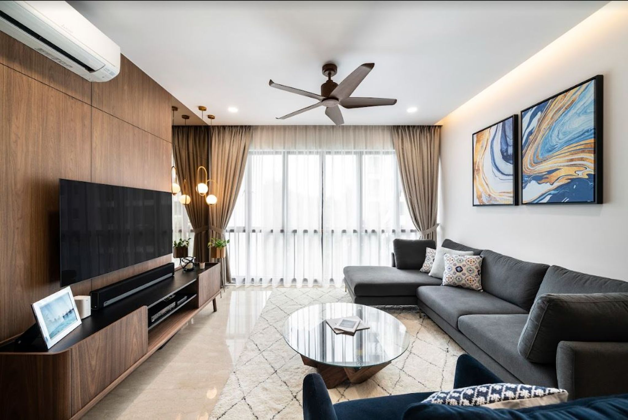 Simple And Minimal Gypsum Ceiling Design | Livspace