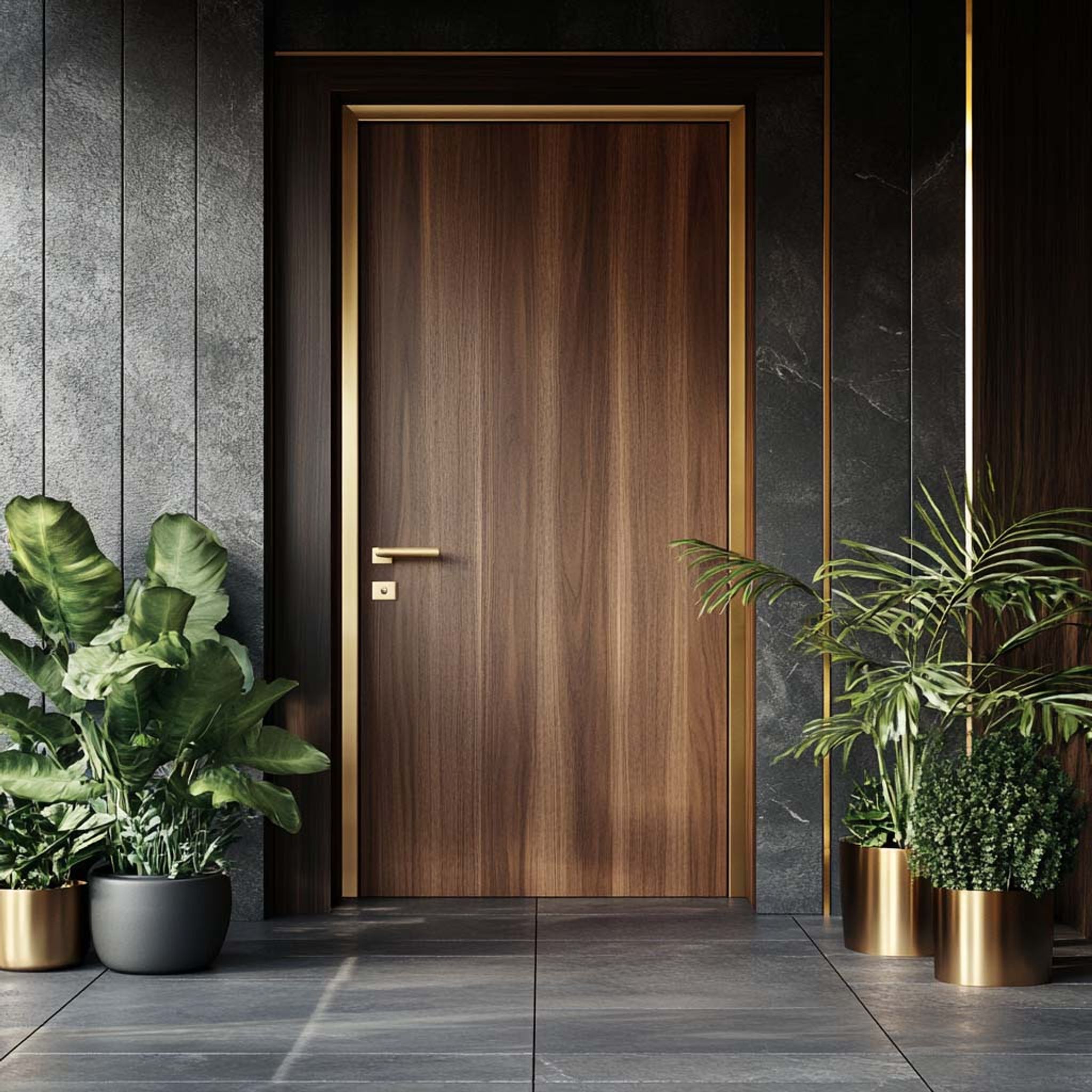 Matte Finish Modern Door Design for Modern Entrance Spaces | Livspace