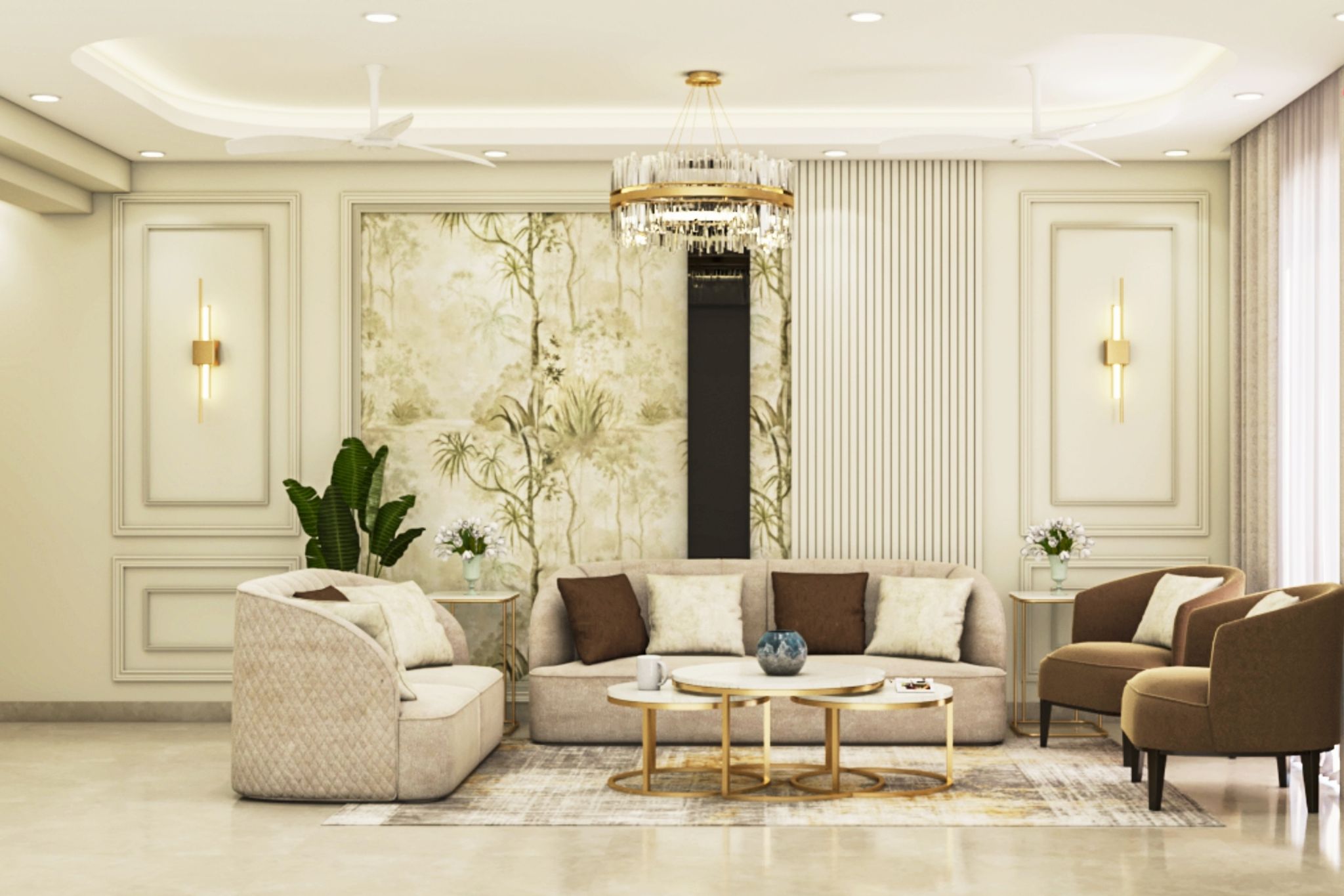 living-room-design-with-contemporary-curved-sofas-marble-coffee-table