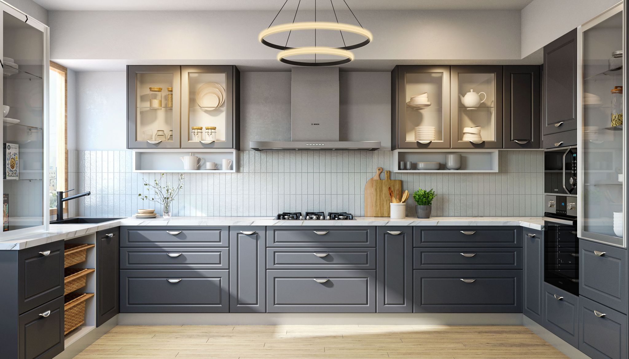 High-End Semi-Gloss Rectangular Subway Tiles Design with Wall Cladding ...