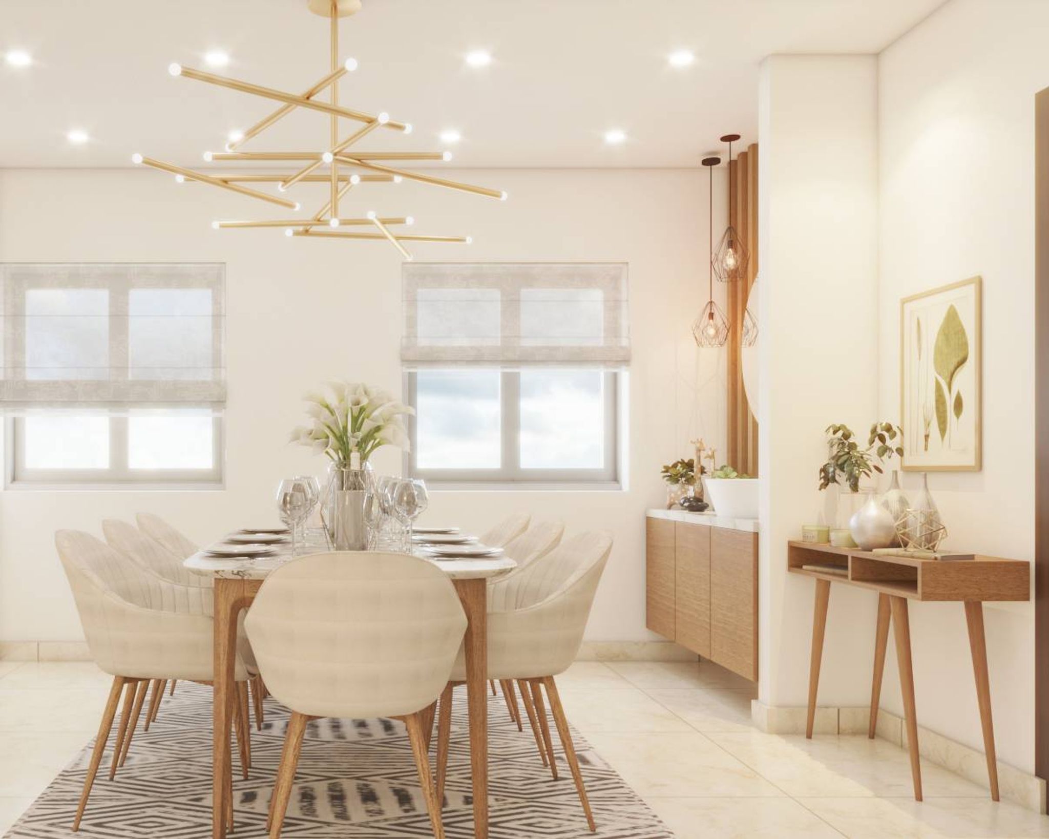 A closer look at Inexpensive Scandinavian Dining Room Design