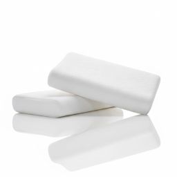 Solid White Set of 2 Memory Foam Pillow | Flexi Contour