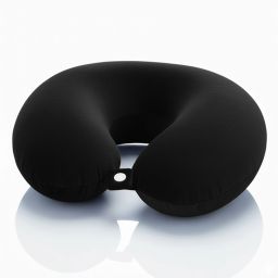 Solid Black Memory Foam Pillow | Wanderlust