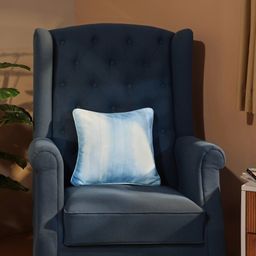 Abstract Polyester Blend Dusty Beige Cushion Cover | Espricia
