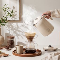 Livspace Digital Kettle 1 L - Ivory