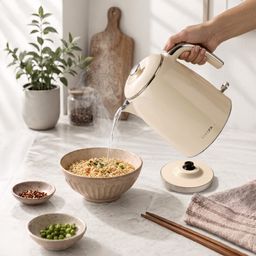 Livspace Kettle 1 L - Ivory