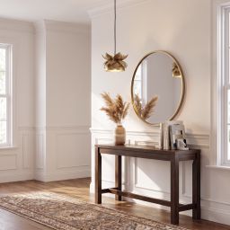 Livspace Lavie Hang Gold Metal Pendant Light | Gold