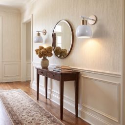 Livspace Lucea White Metal Wall Light | White