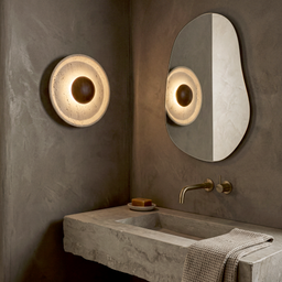 Livspace Mantle Wall Light | Beige + Brown