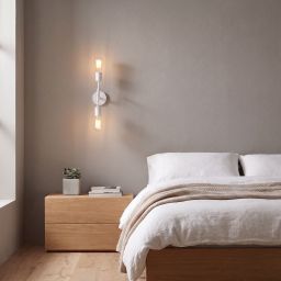 Livspace Uniqualy White Metal Novelty Wall Light | White