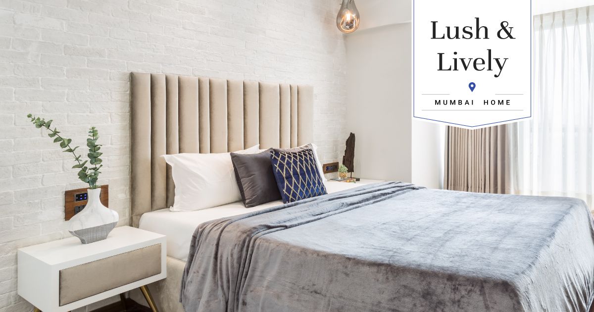 An Uber Stylish Bedroom Design for a Couple in Mumbai