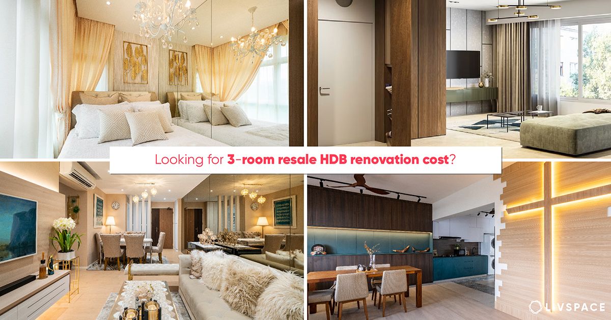 Your Ultimate 3Room HDB Resale Flat Renovation Cost Guide