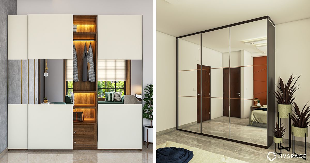 15+ Best Wardrobe with Mirror Designs