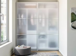 Clear Glass Shutters