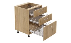 Base Unit, 2 SS Drawers (2M, 1L)