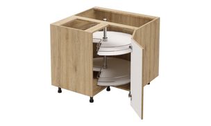 Corner Unit, 3/4th Carousel