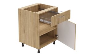 Base Unit, 1 SS Drawer (1M), 1 Shelf