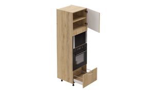 Tall Microwave and Oven Unit