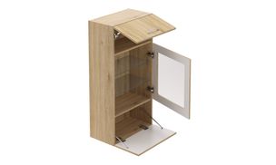 Wall Vetrina Unit, 2 Shelves