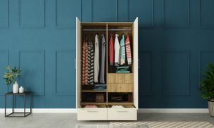 Swing, 2 Drawers, 2 Shelves, 2100 mm