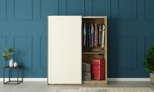 Overlay Sliding 2-Door, Design-CA, 2100 mm