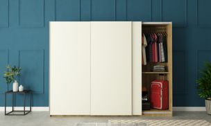 Overlay Sliding 3-Door, Design-AAA, 2100 mm