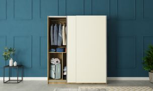 Overlay Sliding 2-Door, Design-BC, 2100 mm