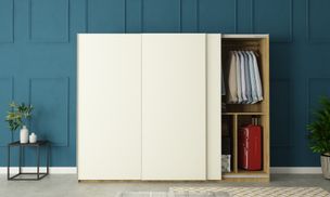 Overlay Sliding 3-Door, Design-AAB, 2100 mm