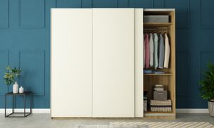 Overlay Sliding 3-Door, Design-BAA, 2400 mm