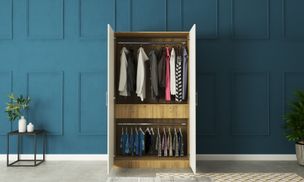 Swing 2-Door, 1 Drawer, 2100 mm