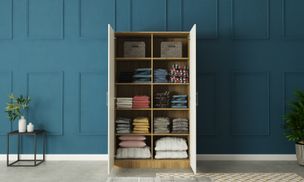 Swing 2-Door, 4 Shelves, 2100 mm