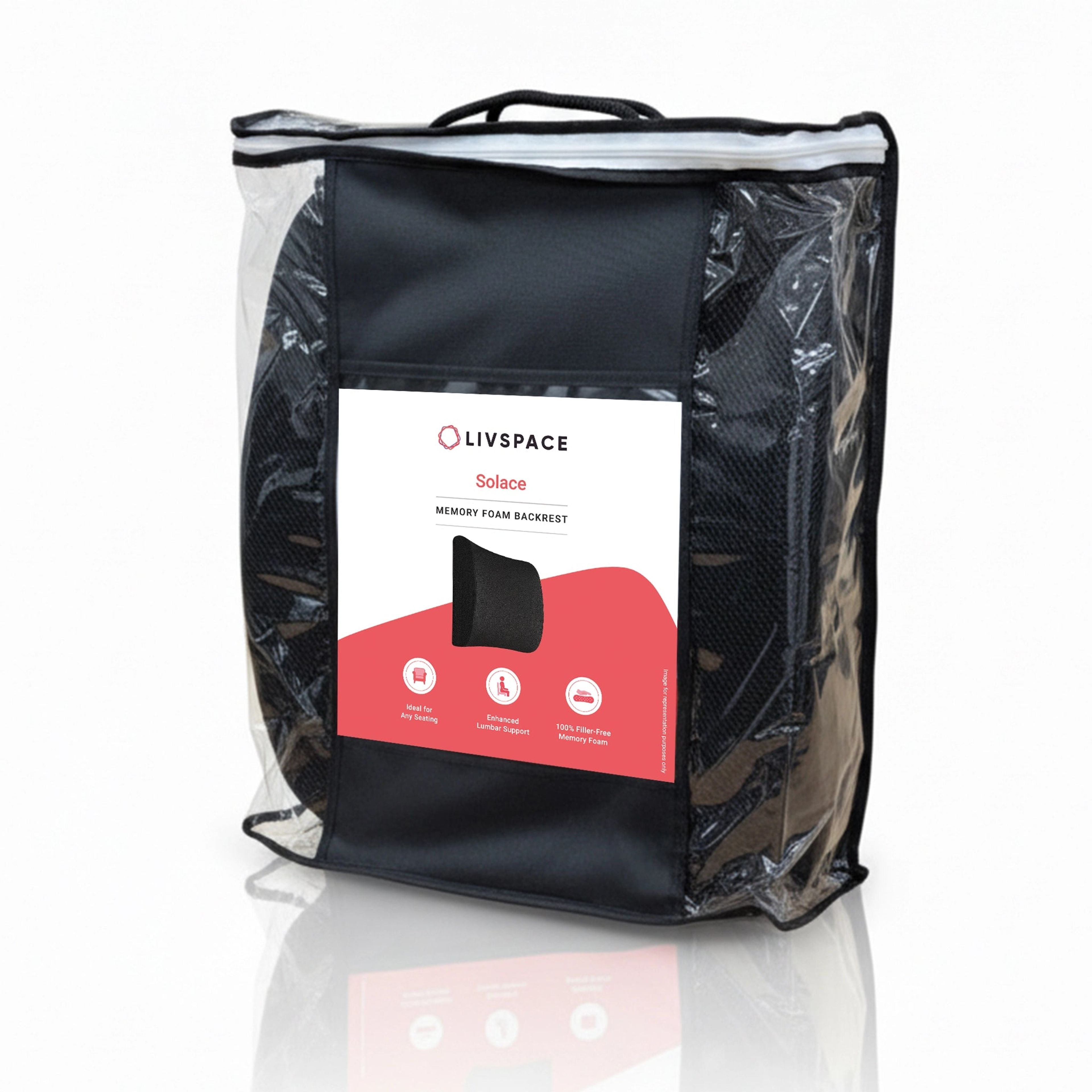 Solace | Memory Foam Backrest Pillow