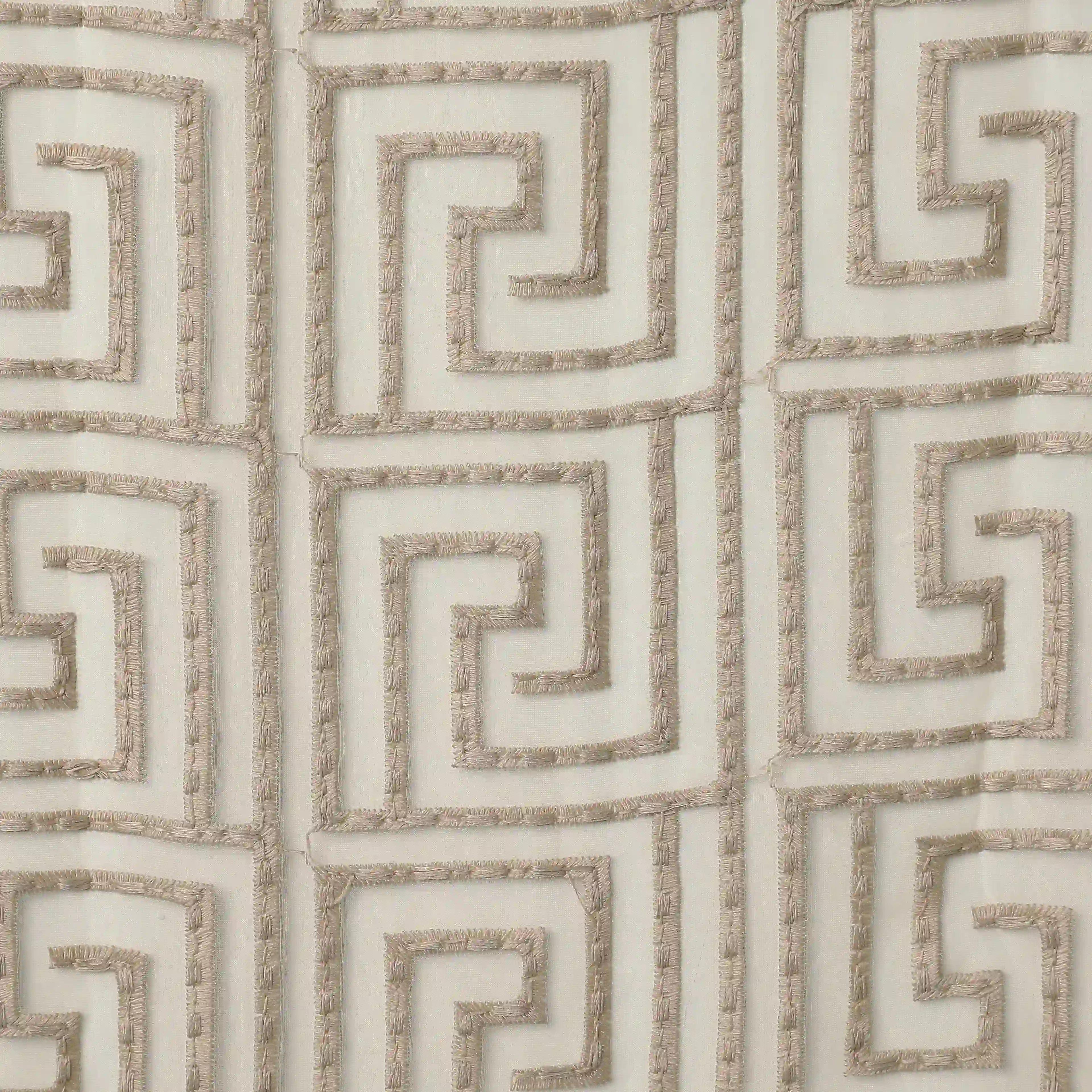 Velina Set of 2 Embroidered Sheer Readymade Curtains | Modern Maze