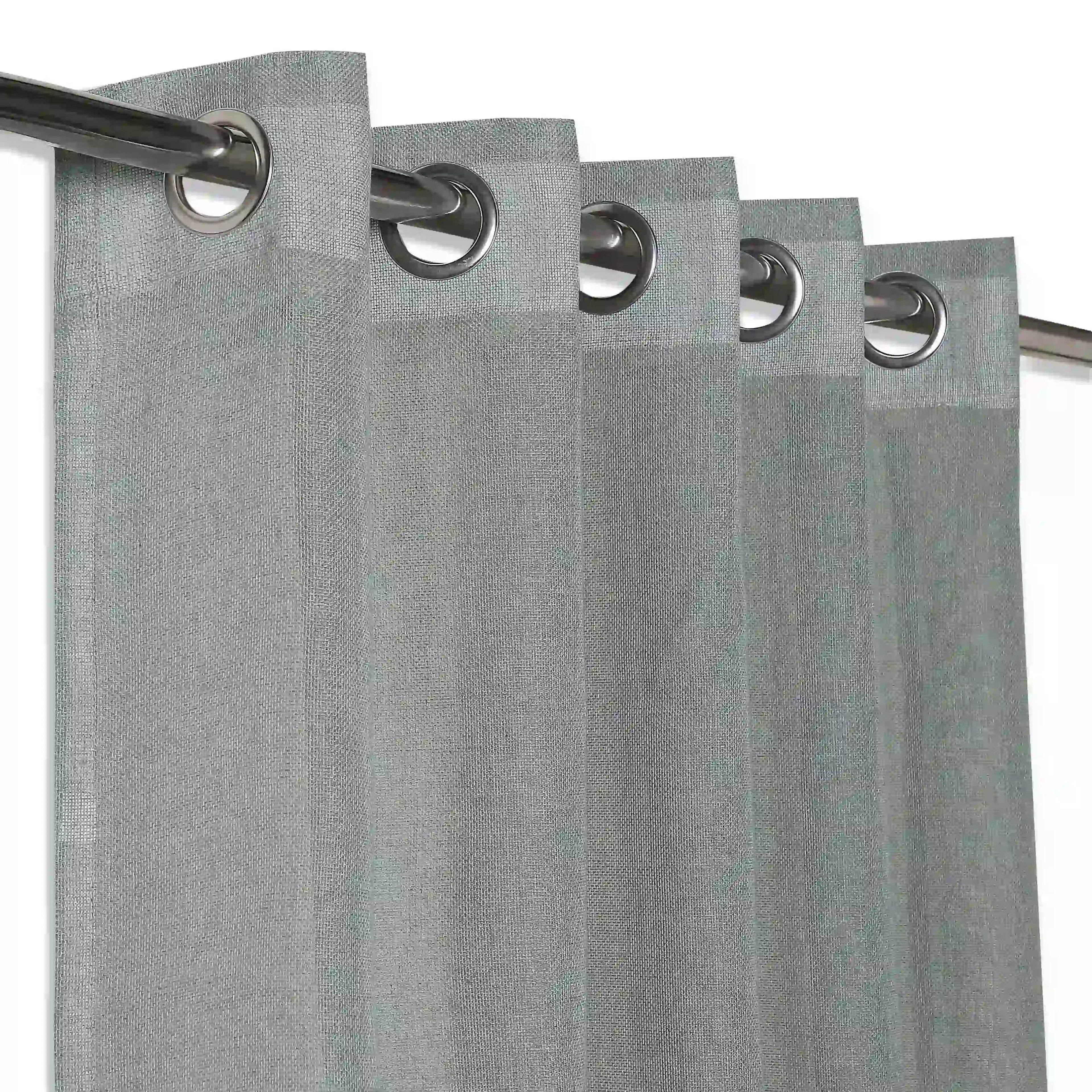 Velina Set of 2 Sheer Readymade Curtains | Sand & Shadow