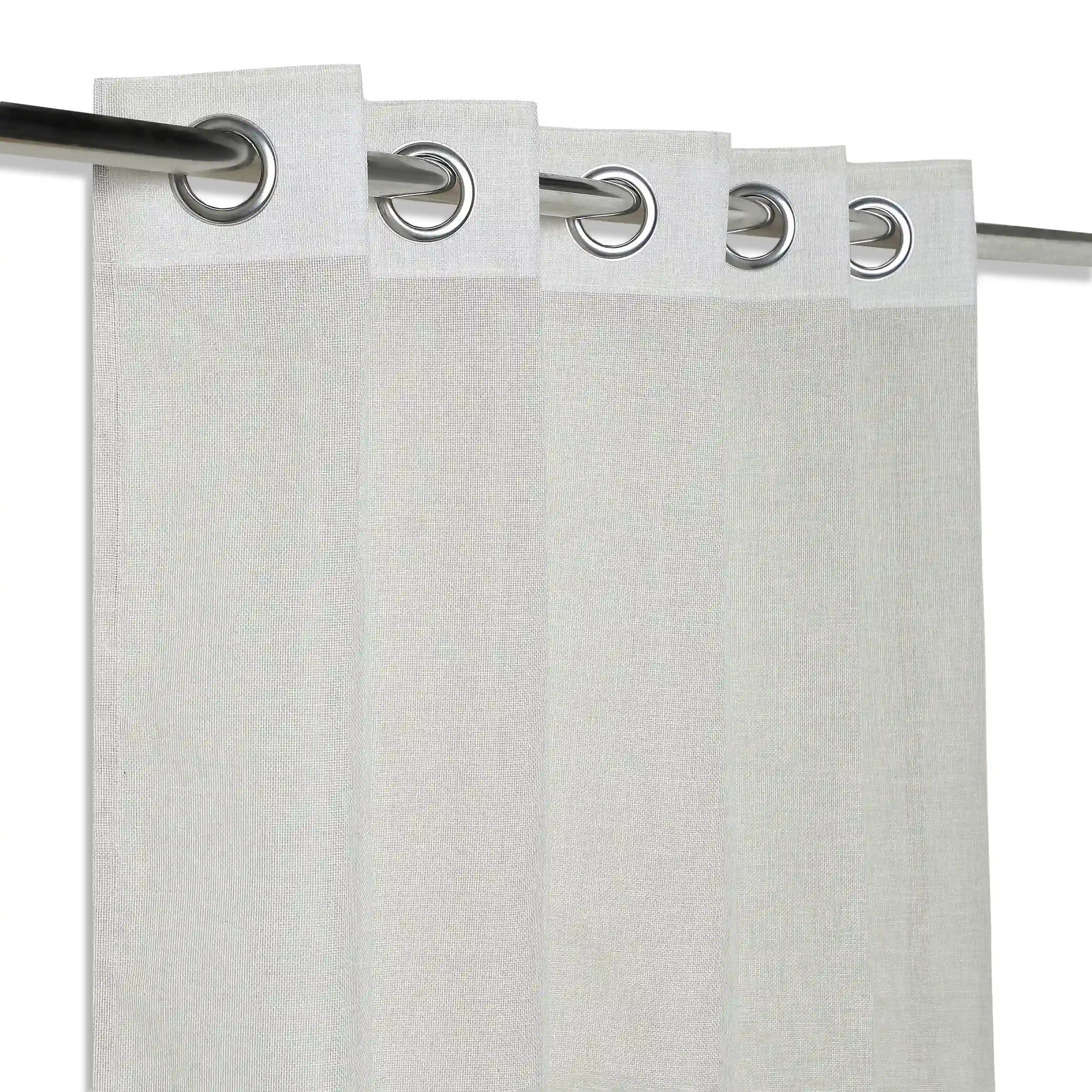 Velina Set of 2 Sheer Readymade Curtains | Sand & Shadow