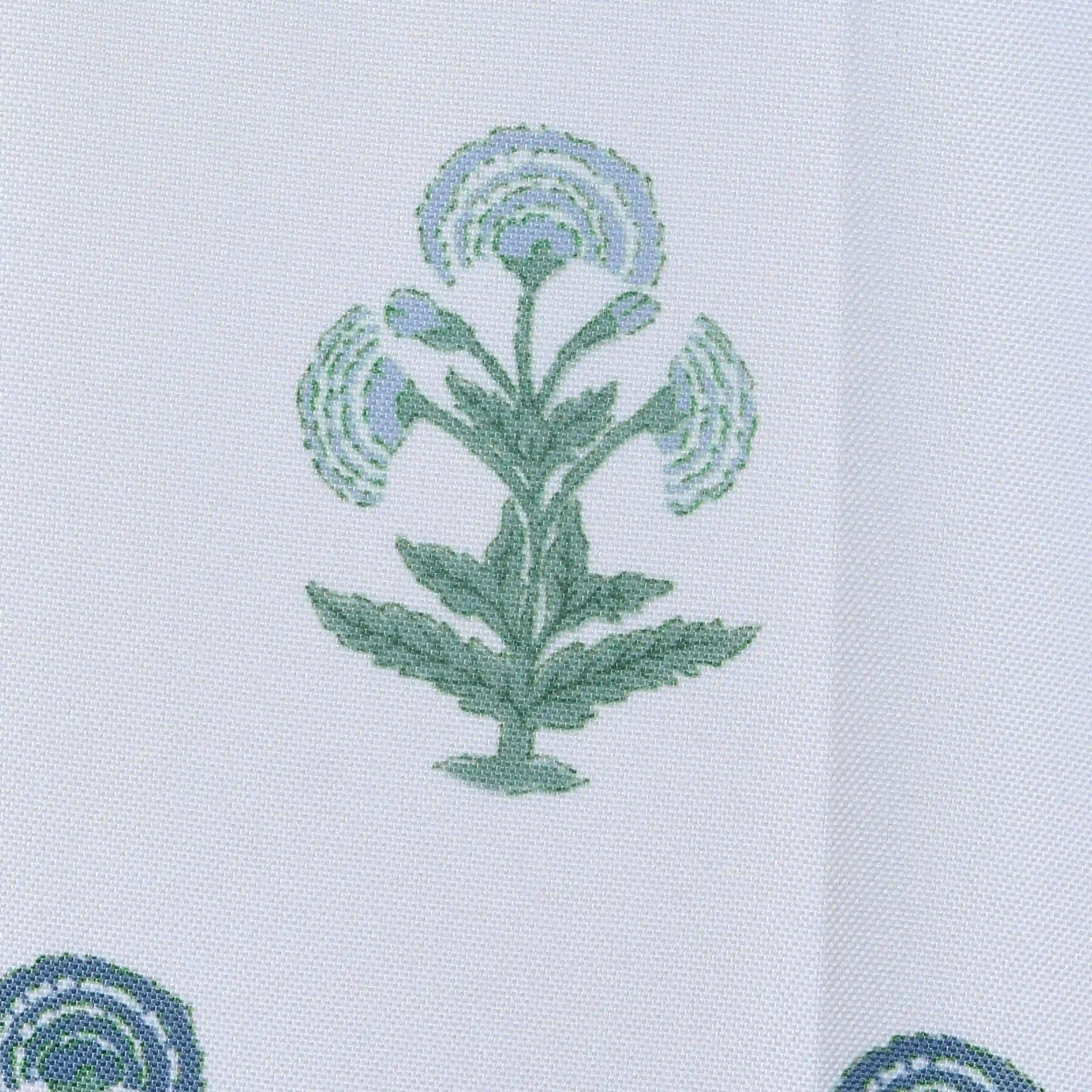 Chippa Lane Set of 2 Printed Readymade Curtains | Jaipur Echo