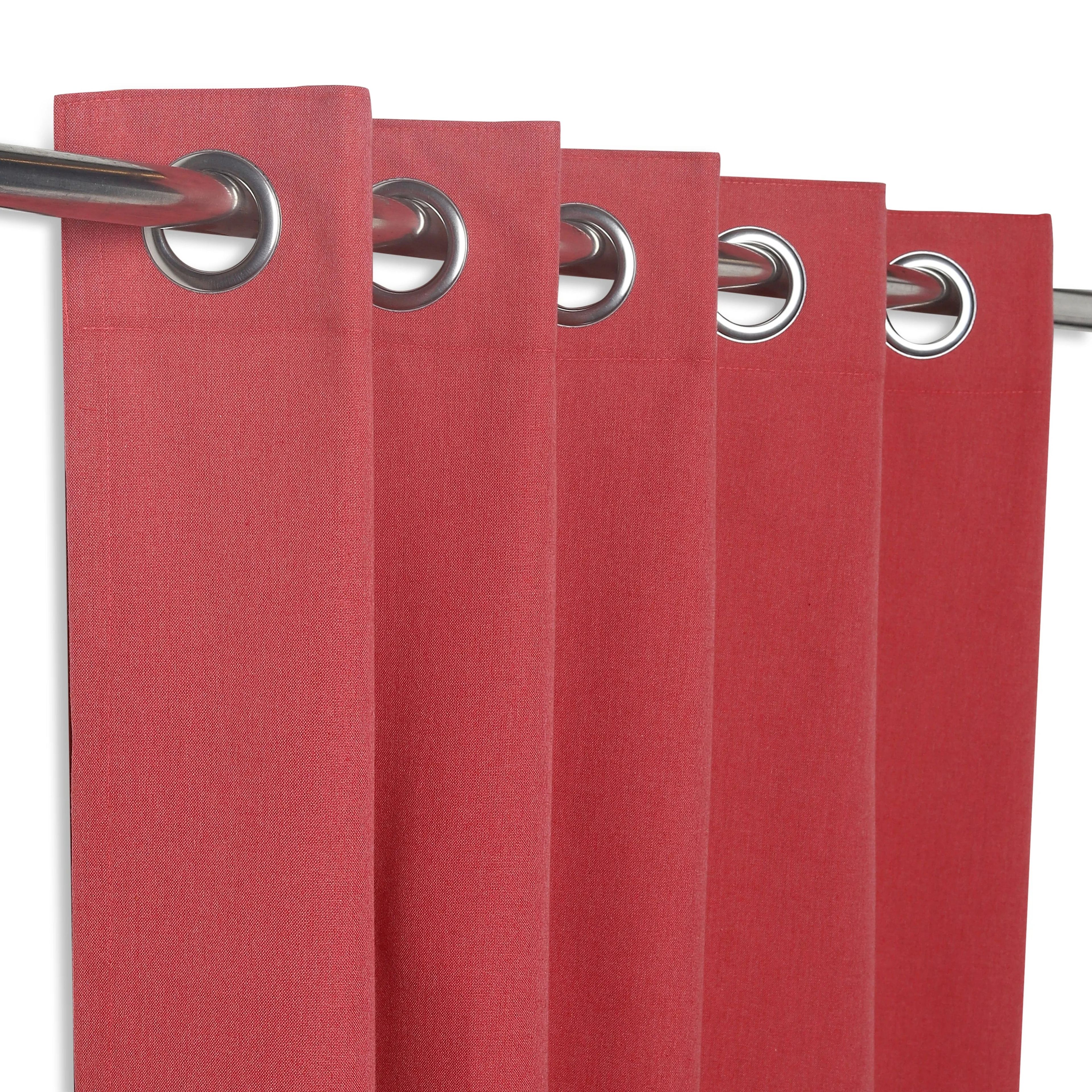 Pelushe Set of 2 100% Cotton Solid Readymade Curtains | Everyday Hues