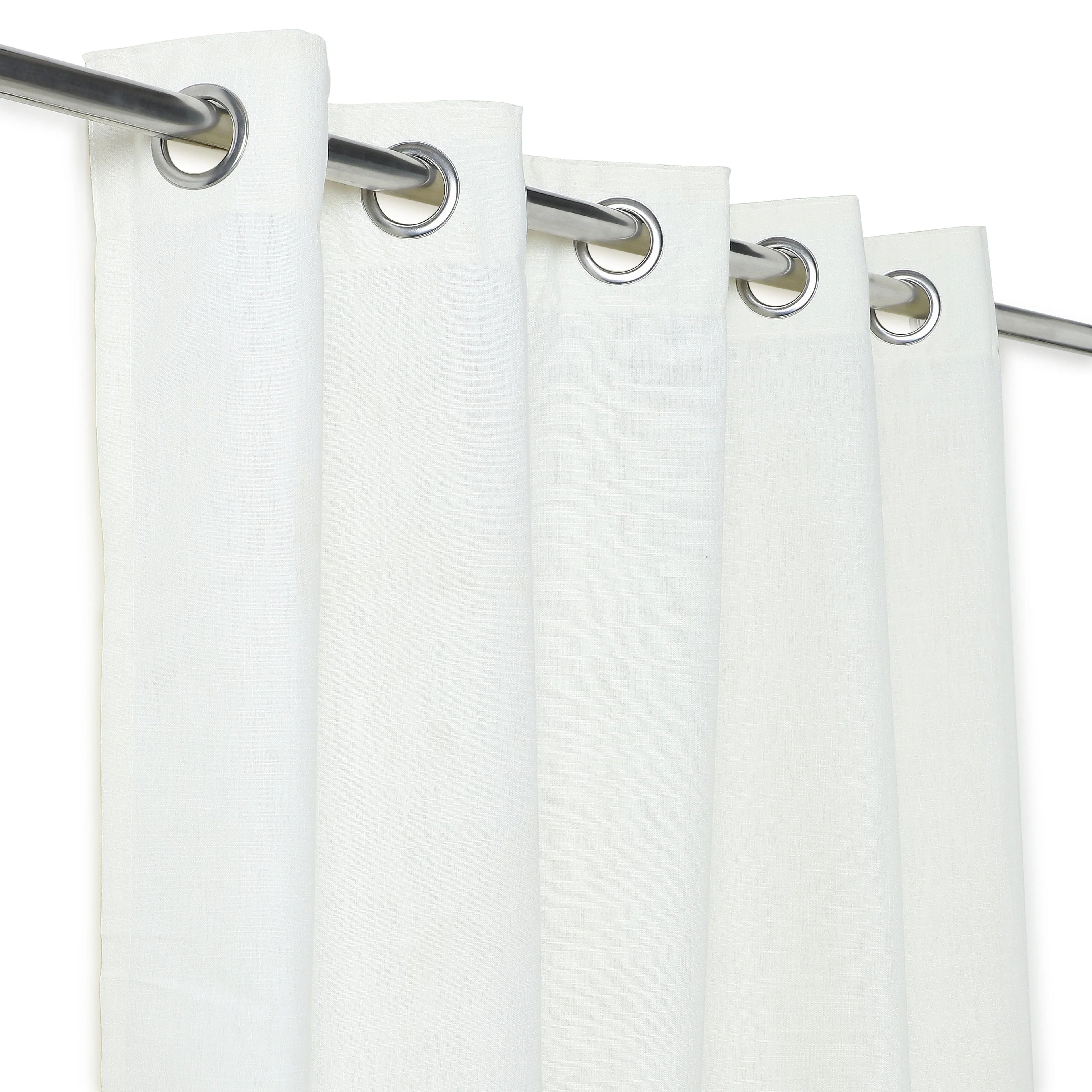 Paleto Set of 2 Solid Readymade Curtains | Earthen Hues