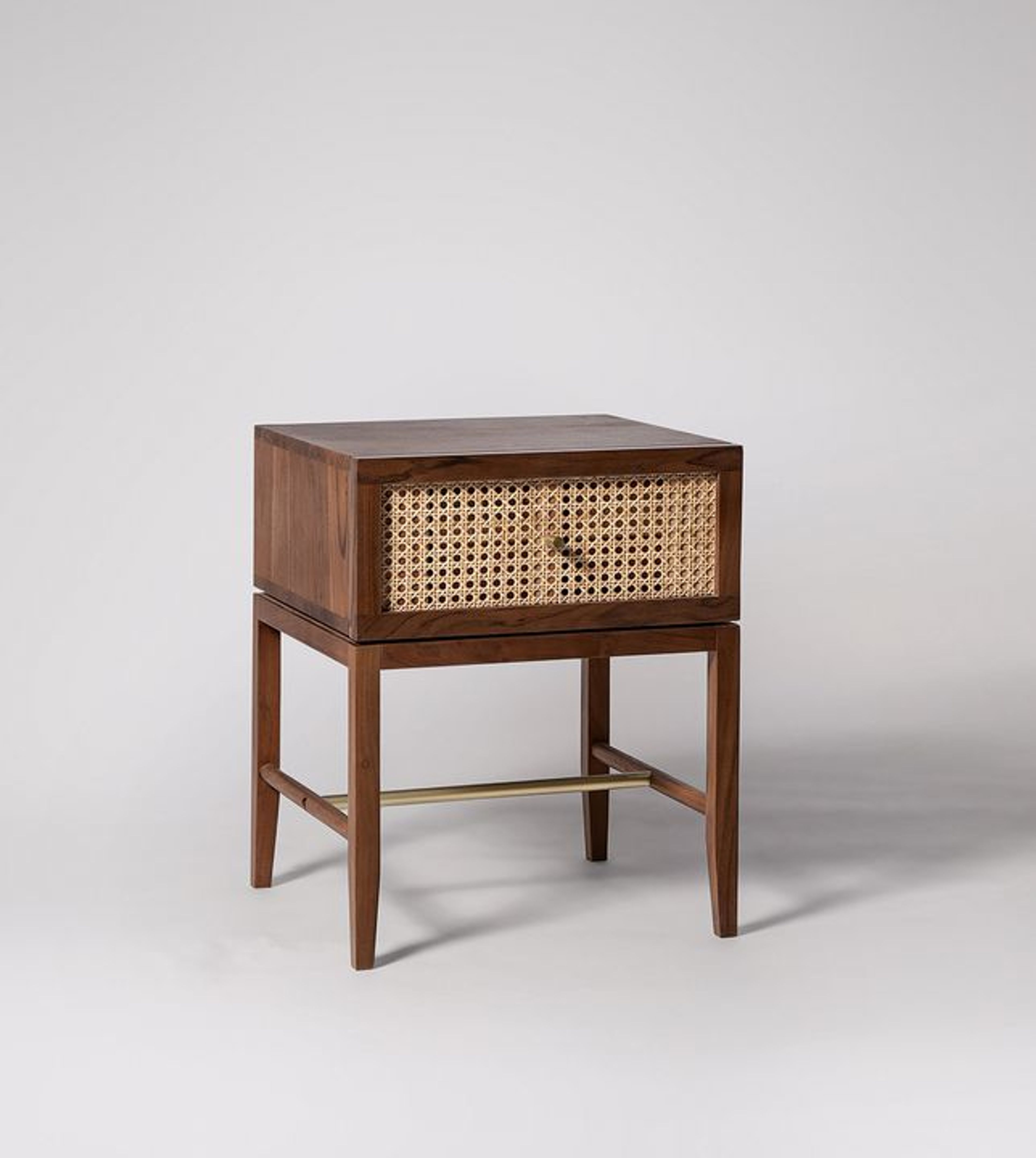 Cane Comfort Bedside Table