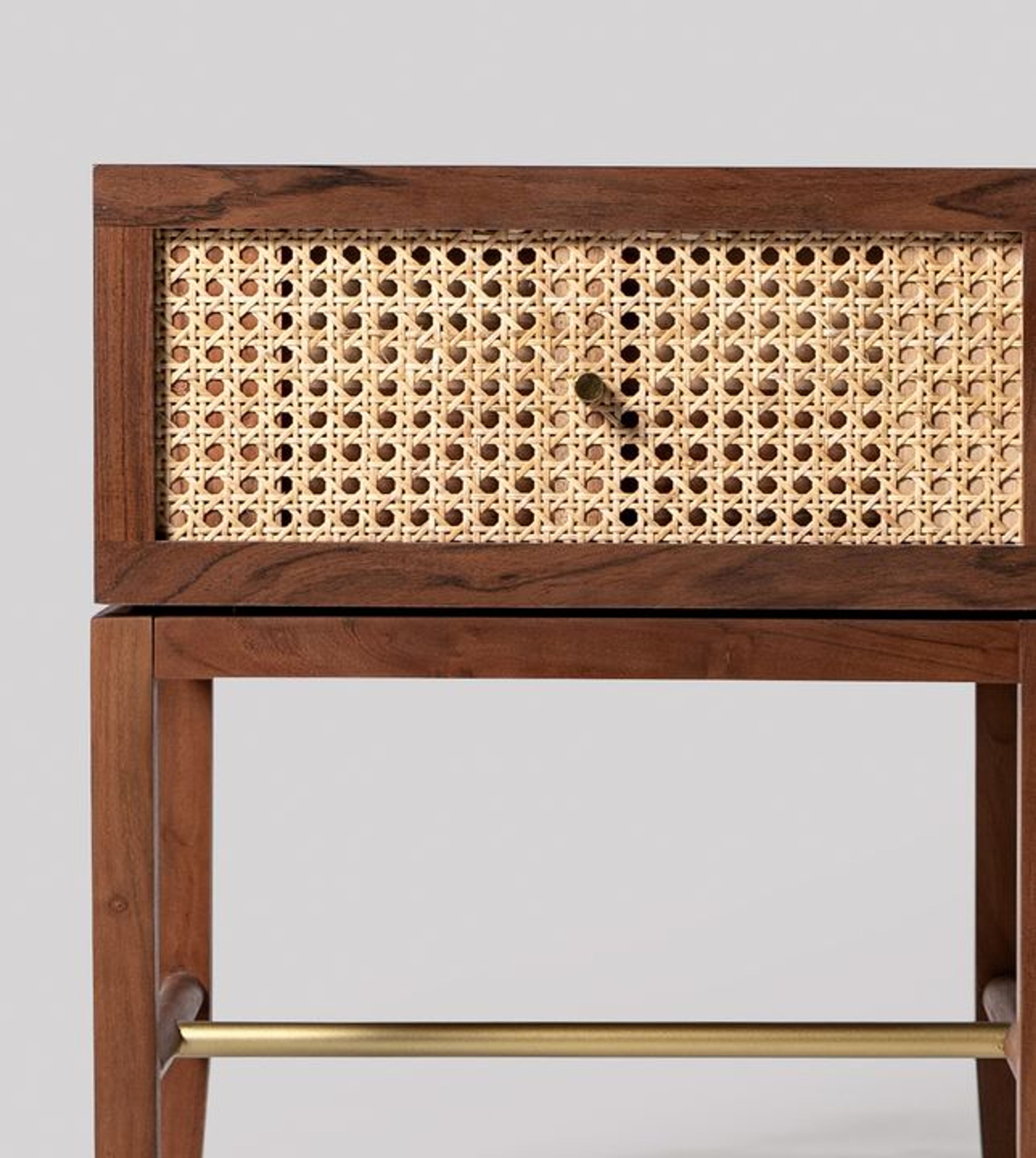 Cane Comfort Bedside Table