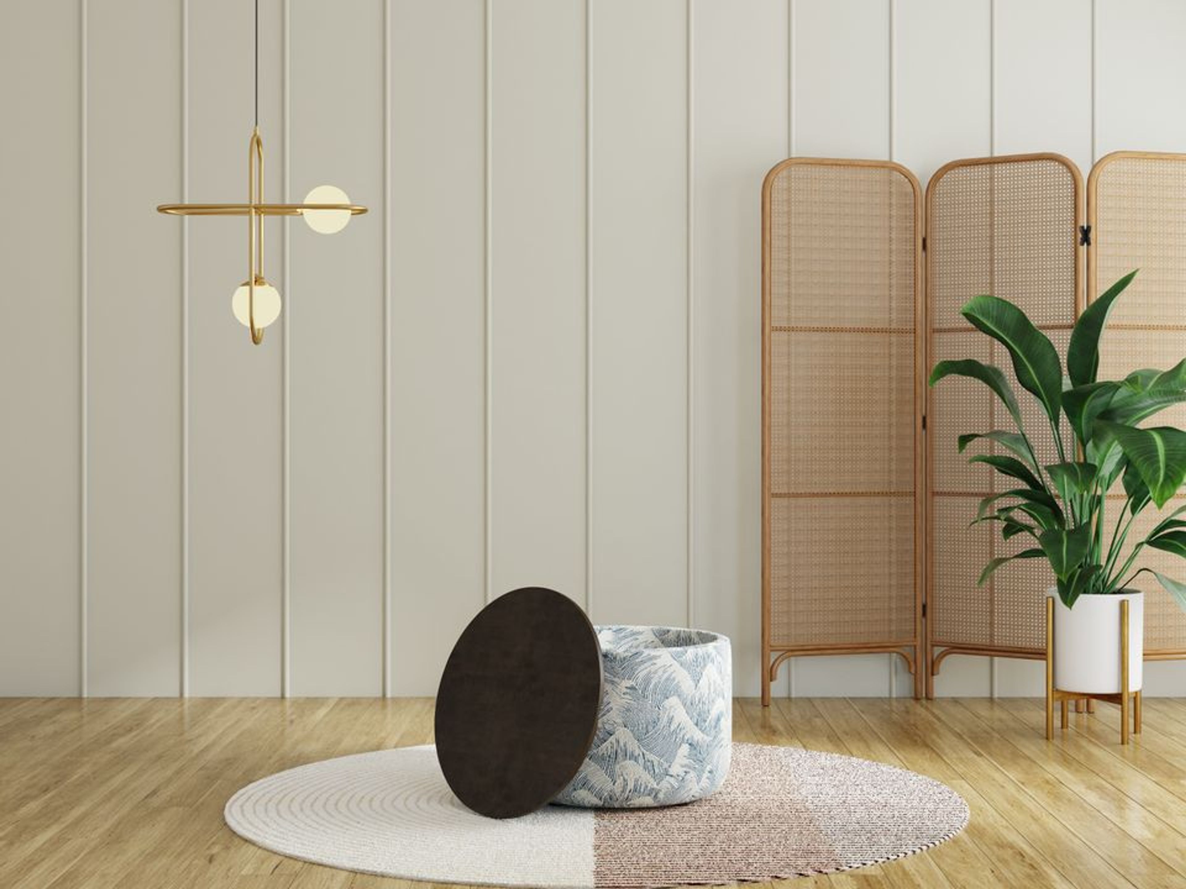 Hayden Home Premium Cozy Cuppa Pouf Cum Coffee Table with Storage