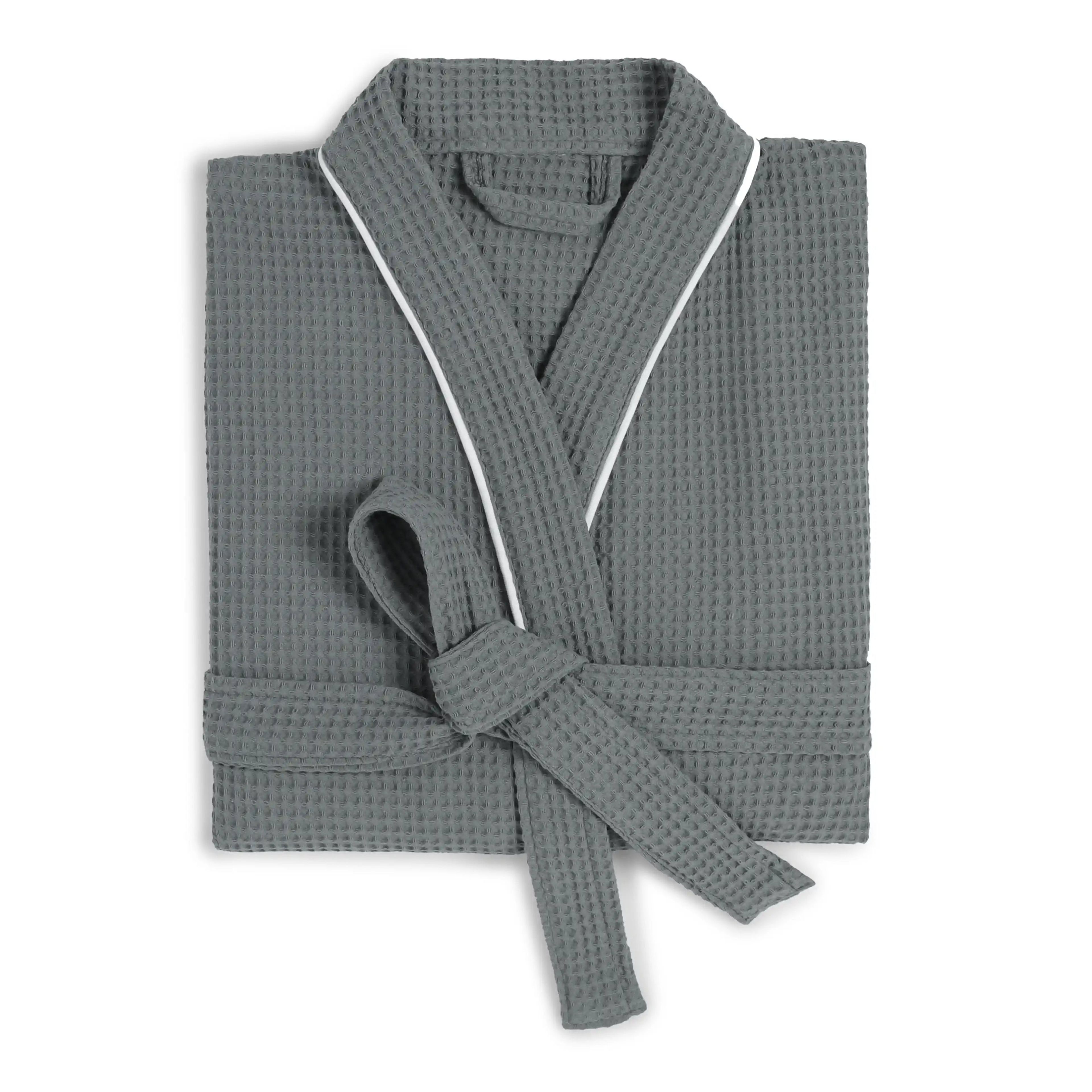 Pelushe | Super Absorbent & Quick Dry Waffle Cotton Bathrobe